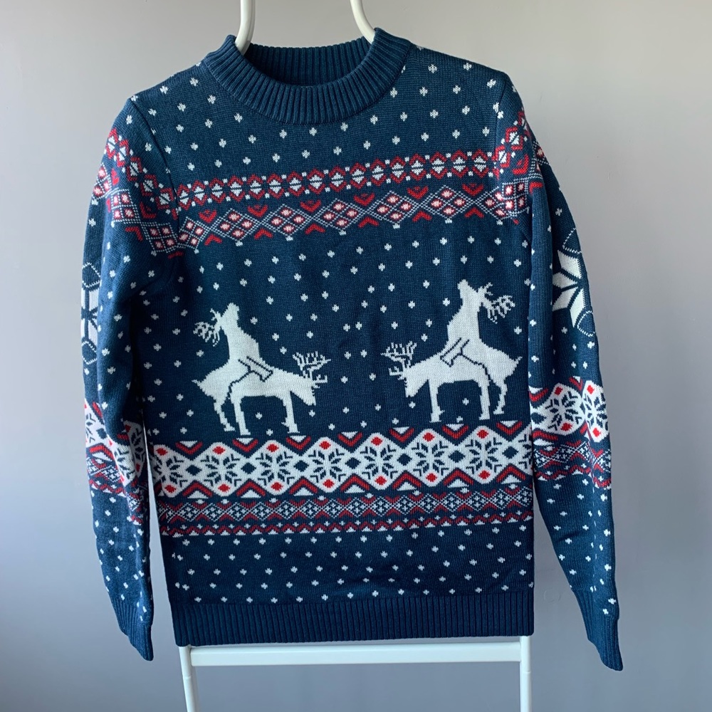 Like New Men’s Sweater Tipsy Elves
